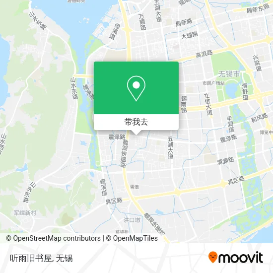 听雨旧书屋地图