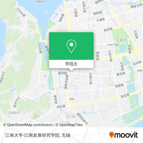 江南大学-江南发展研究学院地图