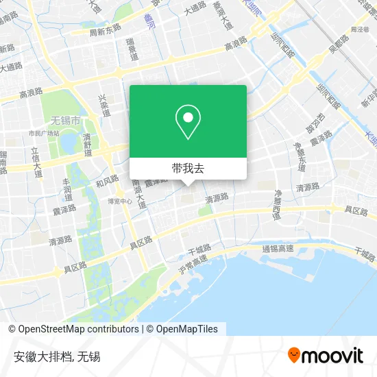 安徽大排档地图