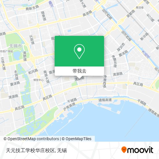 天元技工学校华庄校区地图
