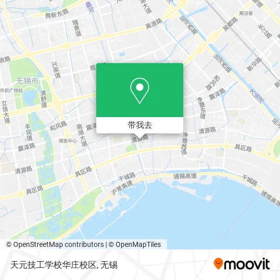天元技工学校华庄校区地图