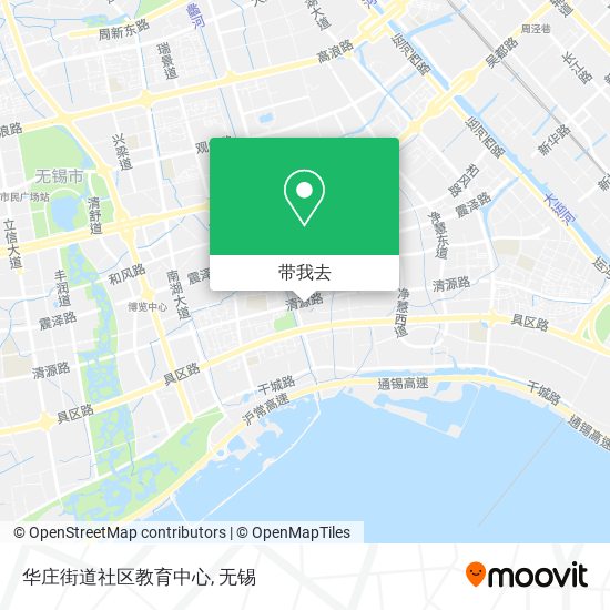 华庄街道社区教育中心地图