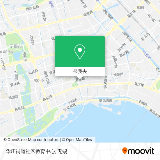 华庄街道社区教育中心地图