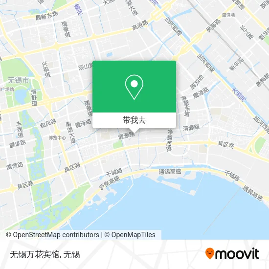 无锡万花宾馆地图
