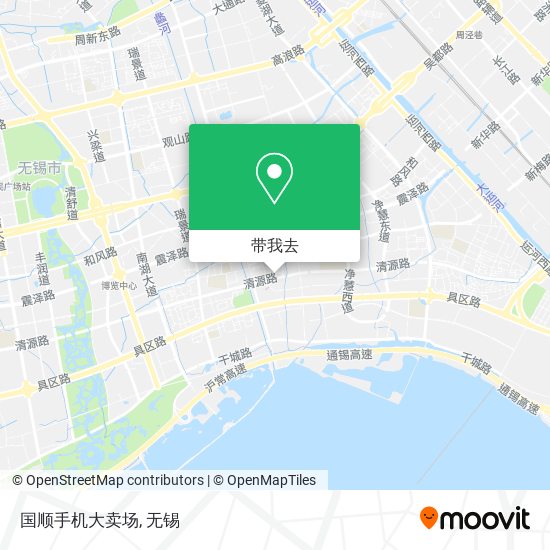 国顺手机大卖场地图