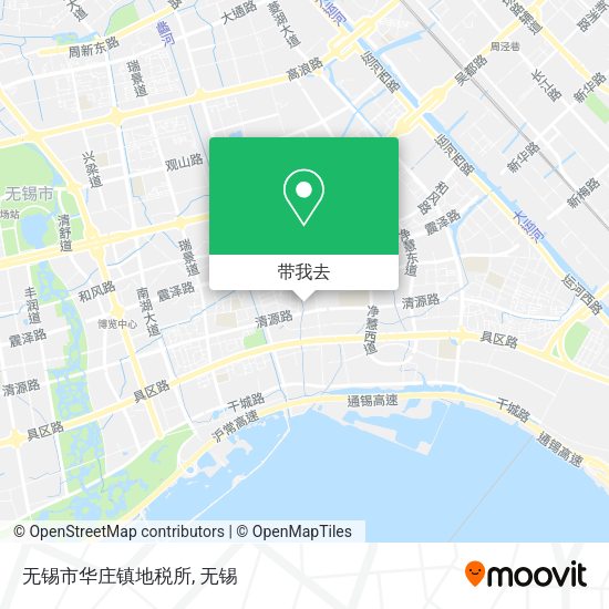 无锡市华庄镇地税所地图