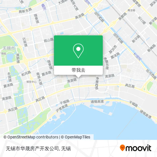 无锡市华晟房产开发公司地图