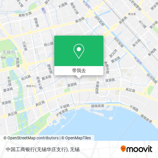 中国工商银行(无锡华庄支行)地图