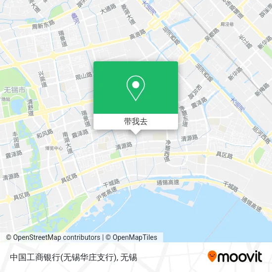 中国工商银行(无锡华庄支行)地图