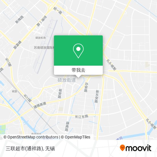 三联超市(通祥路)地图