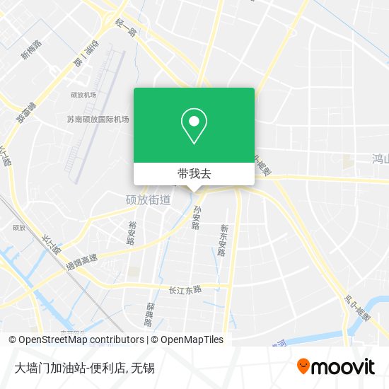 大墙门加油站-便利店地图