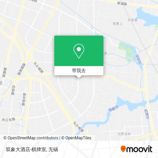 双象大酒店-棋牌室地图