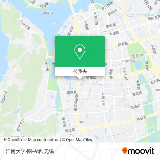 江南大学-图书馆地图