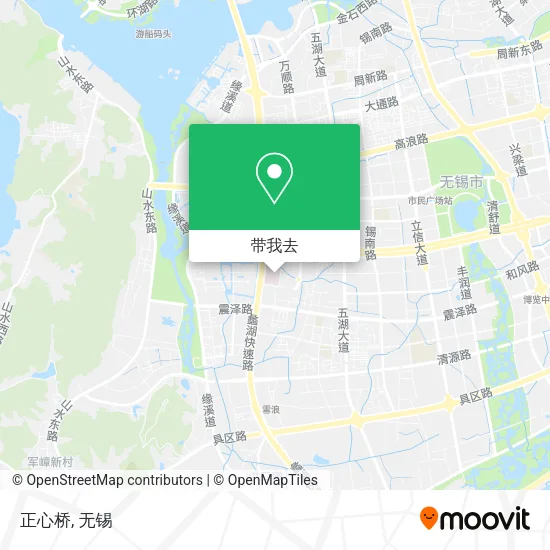 正心桥地图
