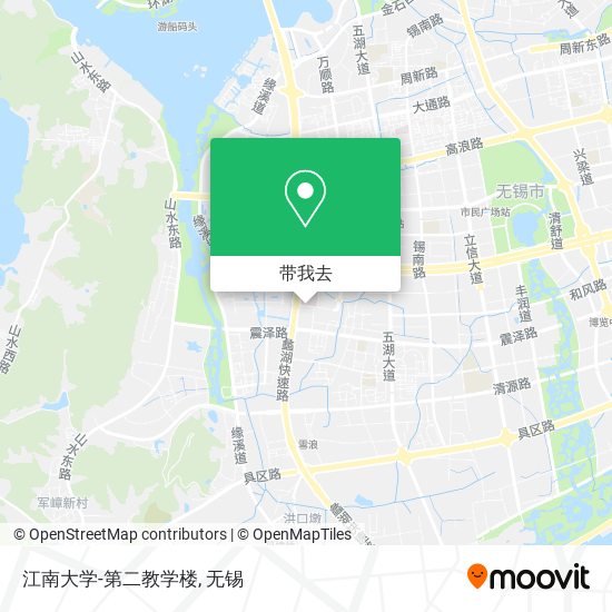 江南大学-第二教学楼地图
