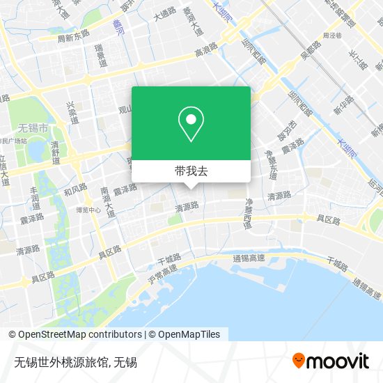 无锡世外桃源旅馆地图