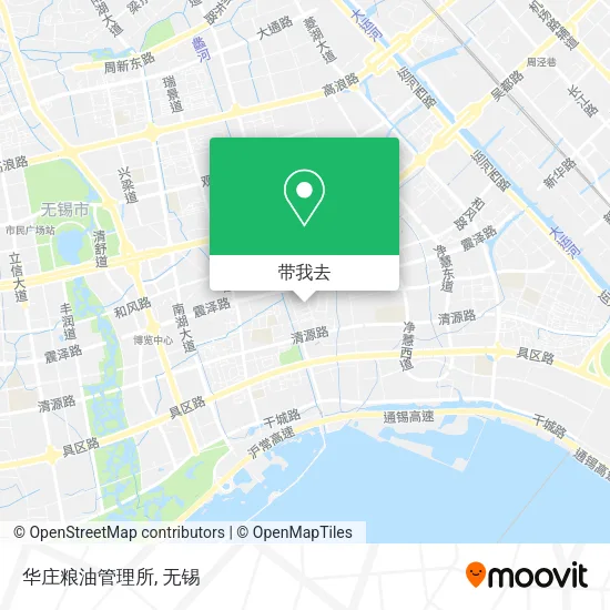 华庄粮油管理所地图