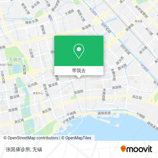 张国康诊所地图