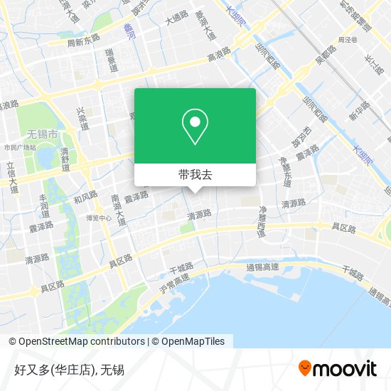 好又多(华庄店)地图