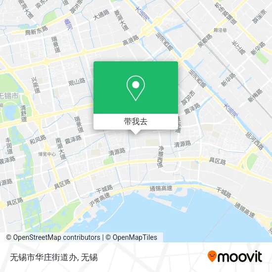 无锡市华庄街道办地图