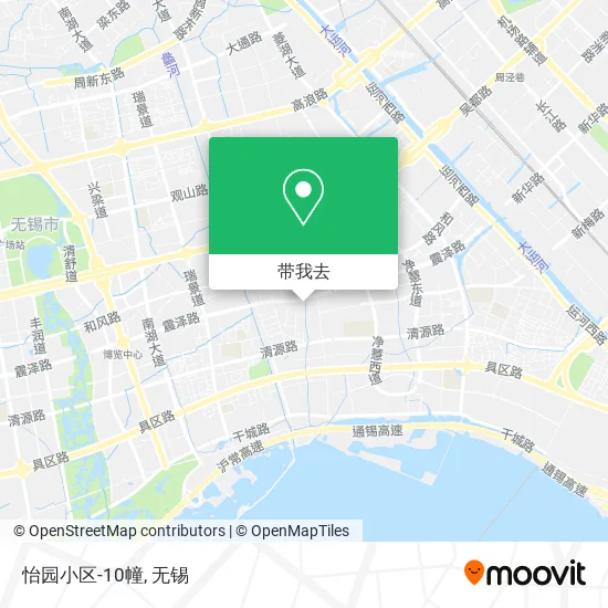怡园小区-10幢地图