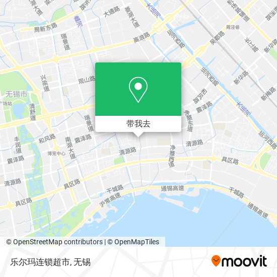 乐尔玛连锁超市地图