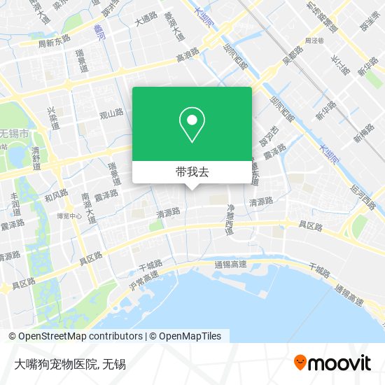 大嘴狗宠物医院地图