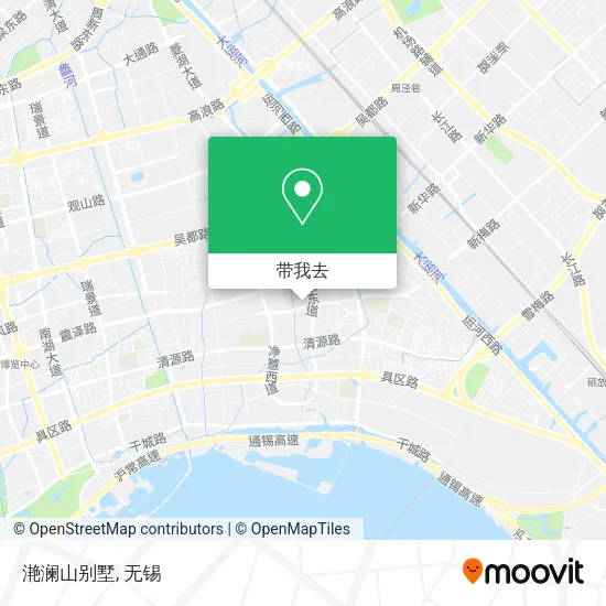 滟澜山别墅地图