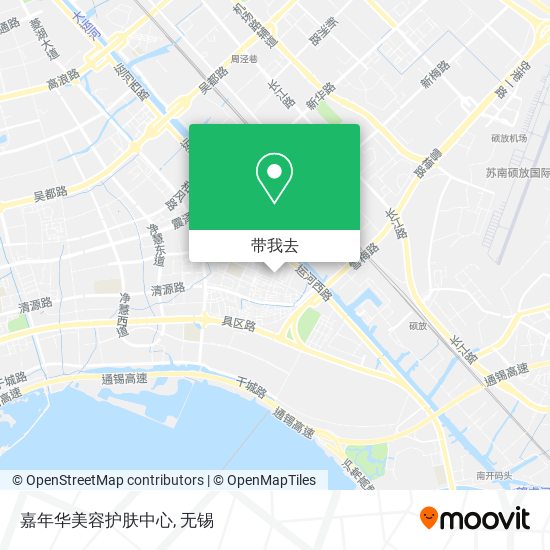 嘉年华美容护肤中心地图