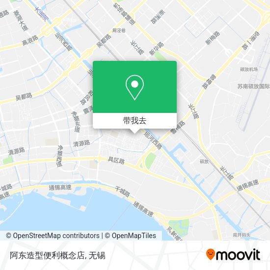 阿东造型便利概念店地图