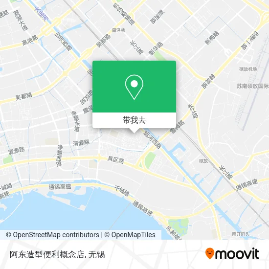 阿东造型便利概念店地图