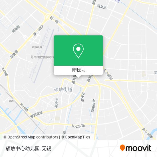 硕放中心幼儿园地图
