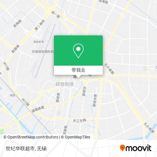 世纪华联超市地图