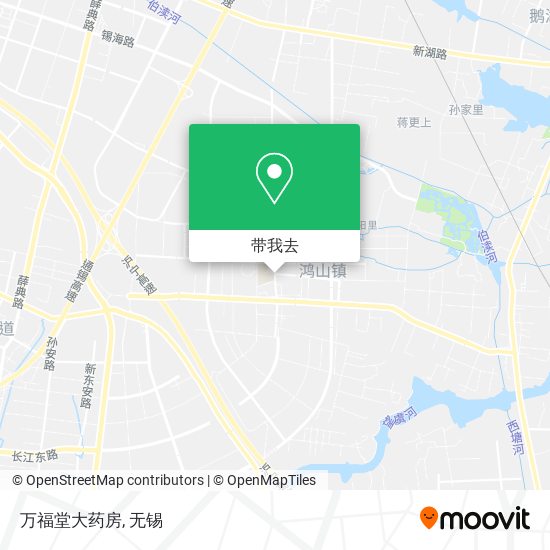 万福堂大药房地图