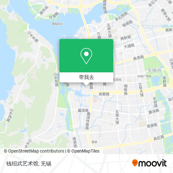 钱绍武艺术馆地图