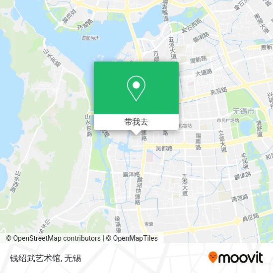钱绍武艺术馆地图