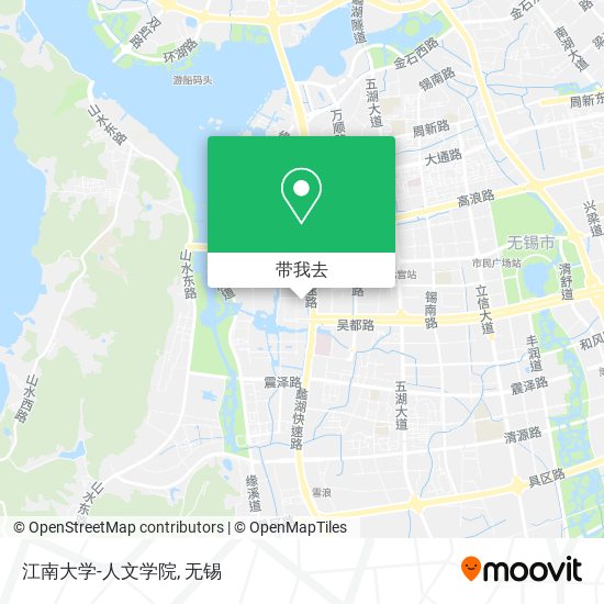 江南大学-人文学院地图