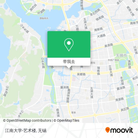 江南大学-艺术楼地图