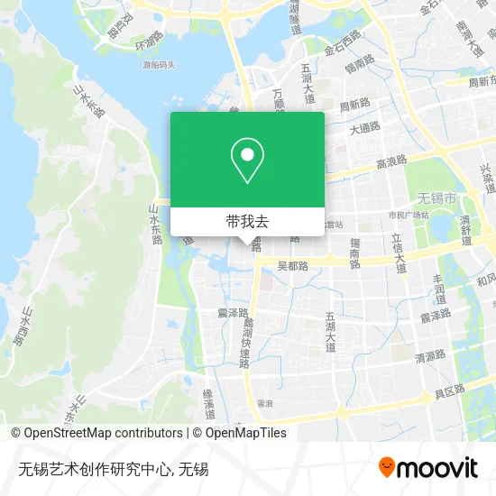 无锡艺术创作研究中心地图