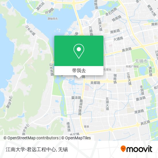 江南大学-君远工程中心地图