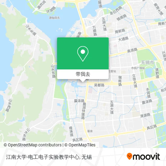 江南大学-电工电子实验教学中心地图