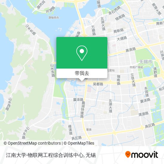 江南大学-物联网工程综合训练中心地图