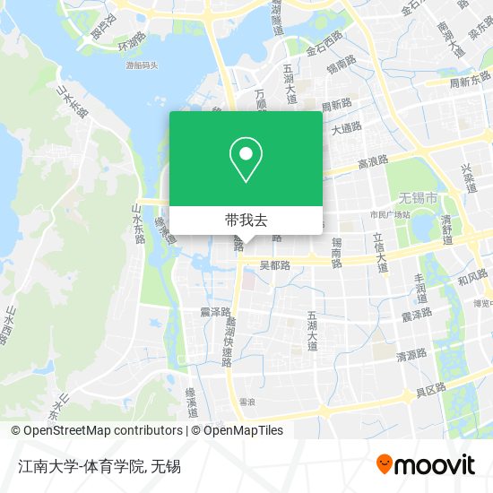 江南大学-体育学院地图