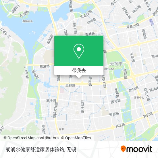 朗润尔健康舒适家居体验馆地图