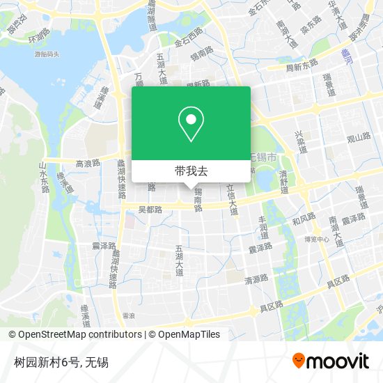 树园新村6号地图