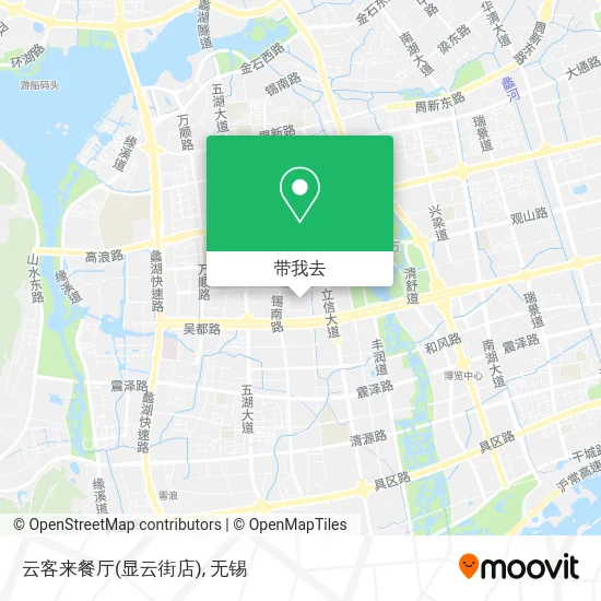 云客来餐厅(显云街店)地图
