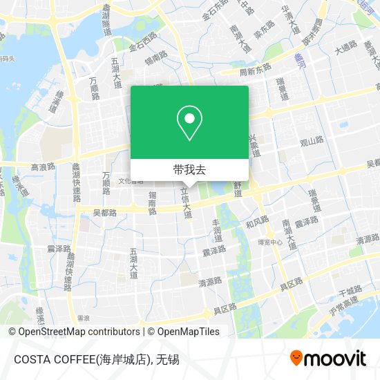 COSTA COFFEE(海岸城店)地图