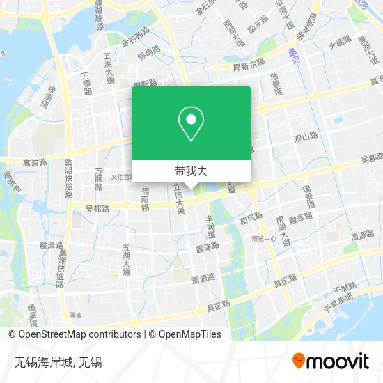 无锡海岸城地图