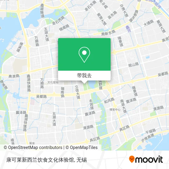 康可莱新西兰饮食文化体验馆地图