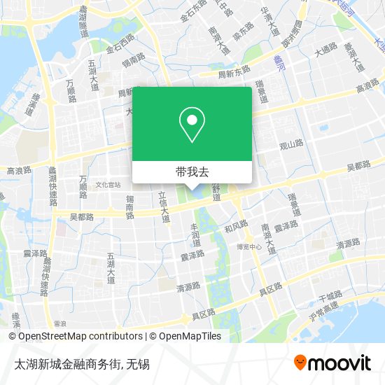 太湖新城金融商务街地图